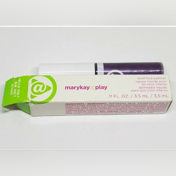 Mary Kay At Play BOLD LIQUID EYELINER (HELLO VIOLET) New in Box - Picture 1 of 3